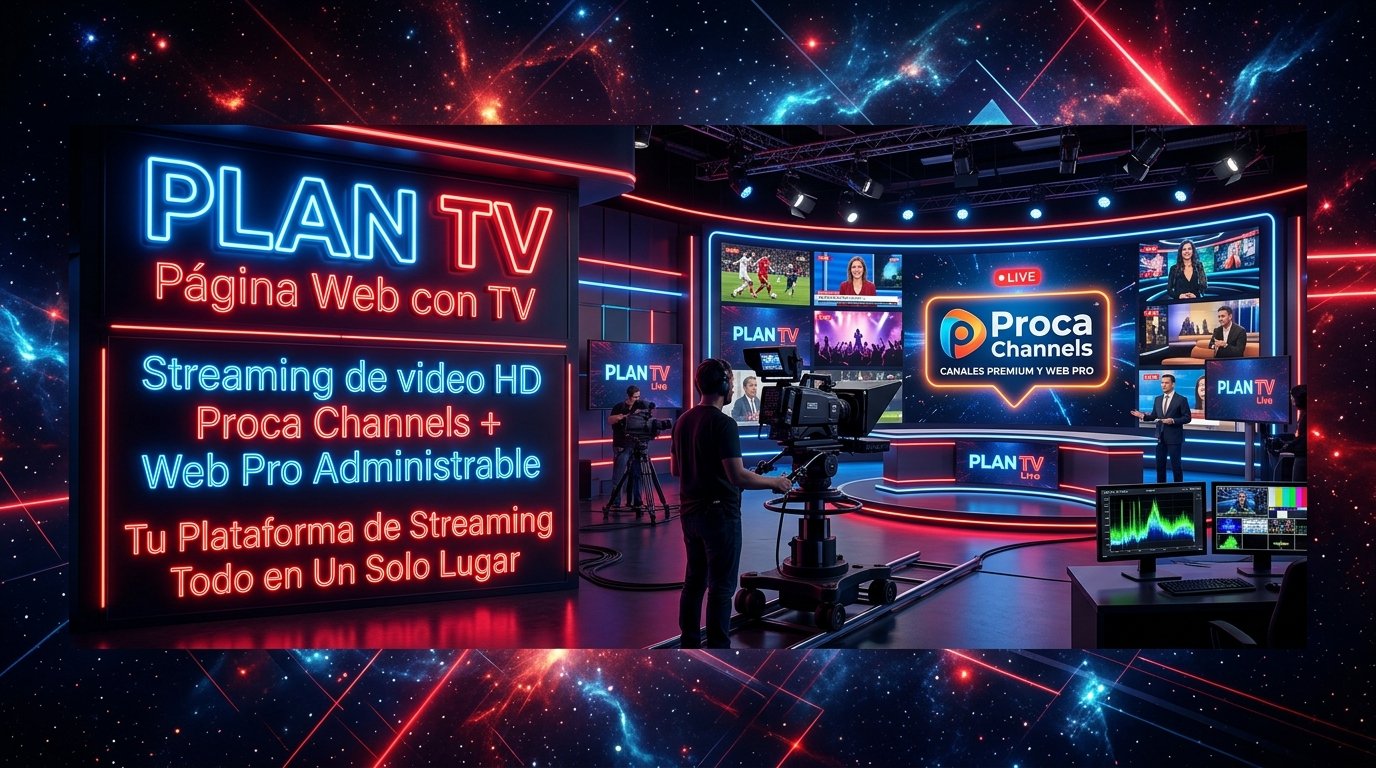 PLAN TV Página Web con TV